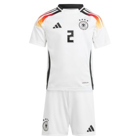 Tenue Enfant Allemagne Antonio Rudiger 2 Domicile UEFA Euro 2024 (+ Short)